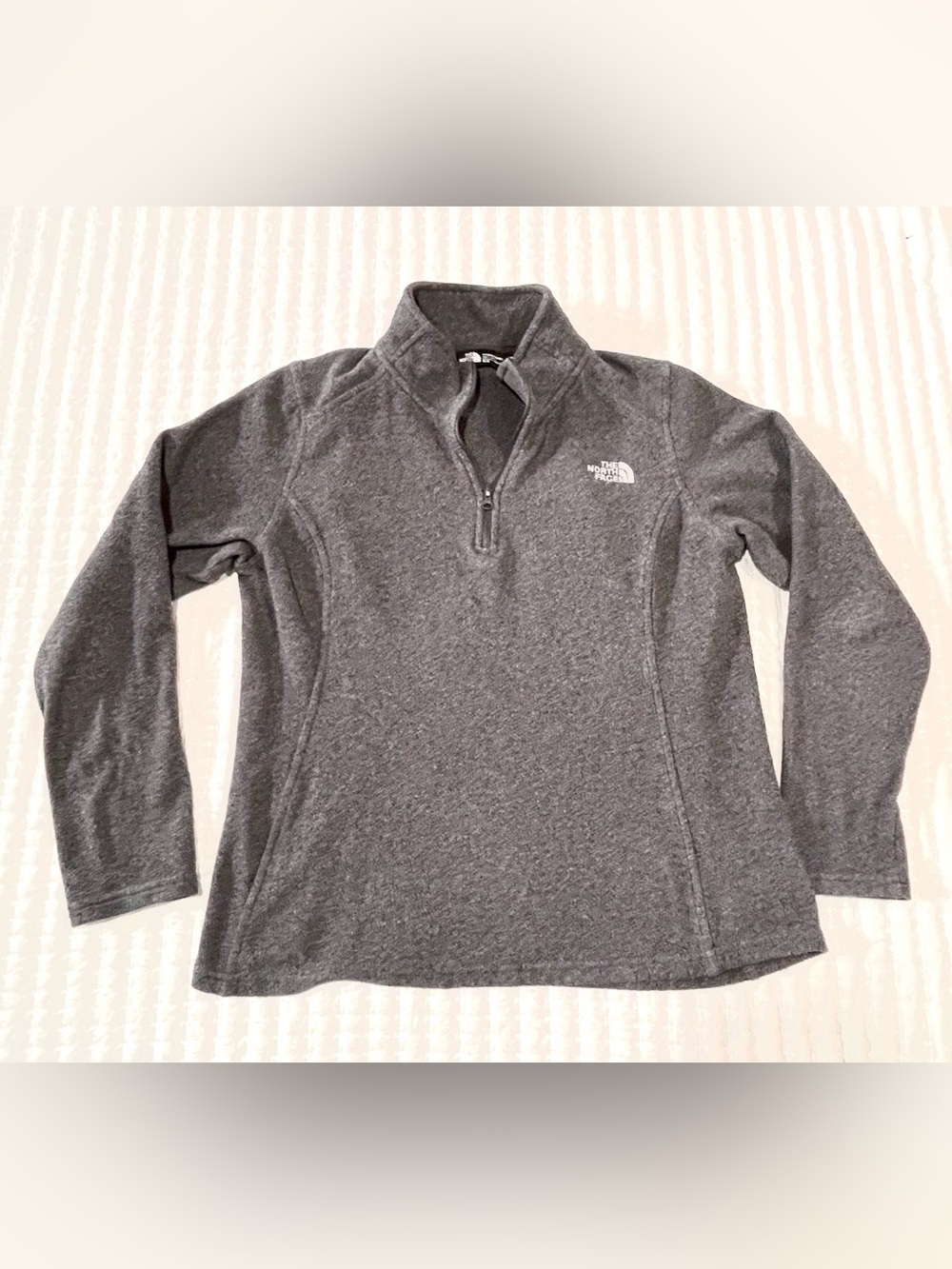 The North Face Dark Gray Women's Half-Zip Fleece Pullover